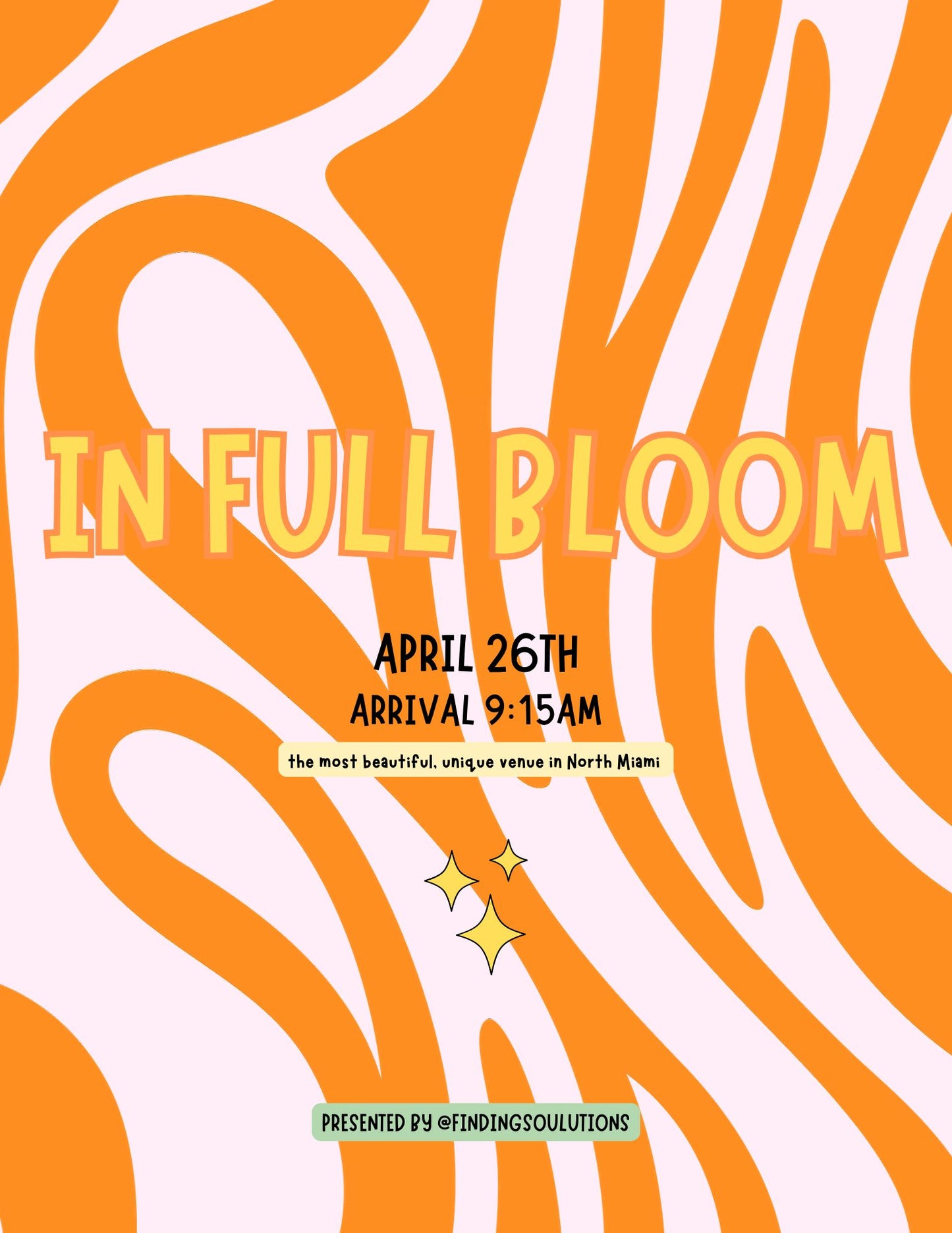 IN FULL BLOOM